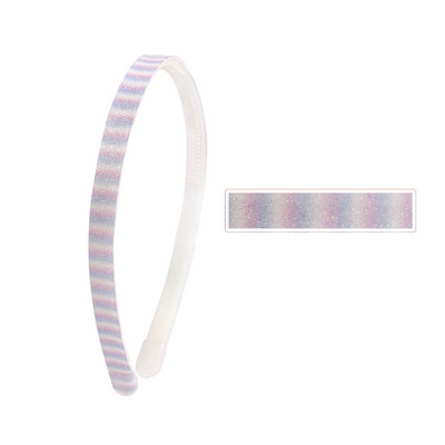 3 buc 1 cm lățime bricolaj bentiță multicoloră curcubeu cu sclipici pentru femei bentiță pentru femei bentiță pentru păr pentru fete accesorii pentru păr din rășină