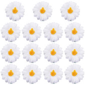 20 DB Női divat Virág Hajcsat Ajándék Homokos Beach Színes, kézzel készített pillangós orchidea hajkiegészítők nyaraláshoz