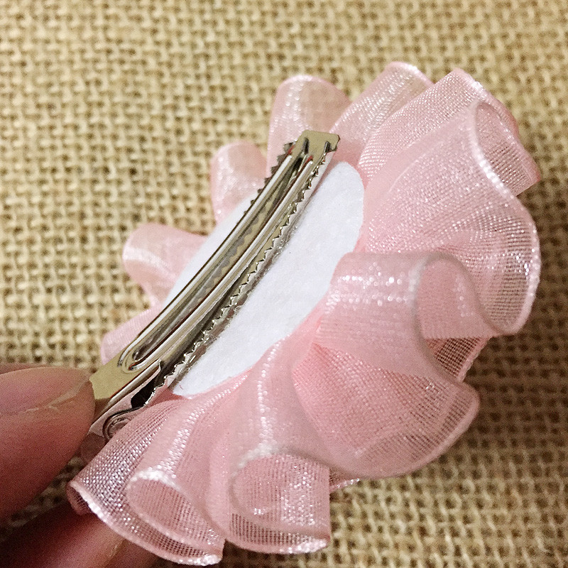 2gab Matu aksesuāri Matu sprādzes Matu sprādzes Matu sprādzes Eleganta Lentes imitācijas pērle Polka dot Ziedi matu lente Svētku dāvanas