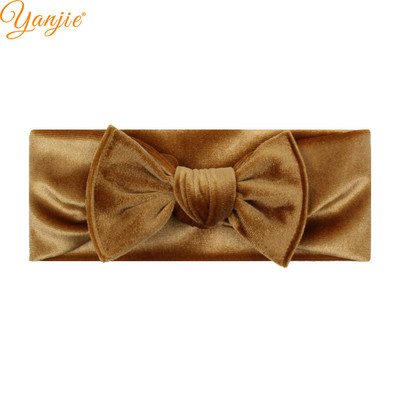 1PC 2023 Klasična vezana baršunasta mašna za kosu, traka za glavu za djevojčice Chic ručno rađeni DIY dodaci za kosu Novodošlo Pokrivala za glavu na veliko
