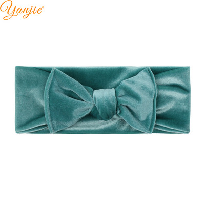 1PC 2023 Klasična vezana baršunasta mašna za kosu, traka za glavu za djevojčice Chic ručno rađeni DIY dodaci za kosu Novodošlo Pokrivala za glavu na veliko