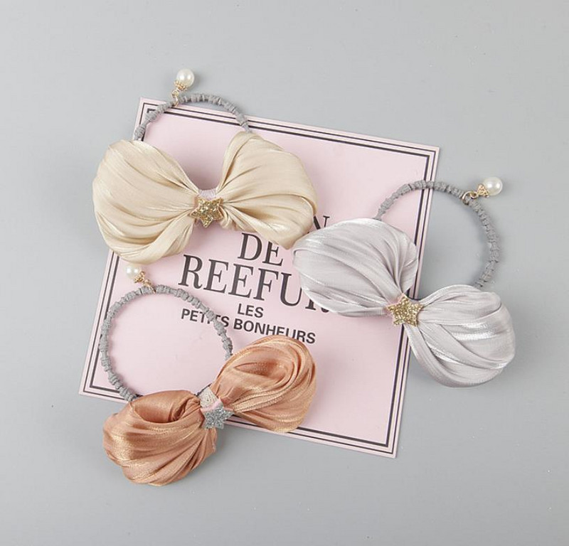 Vrpca od šifona Velike mašne za kosu Dodaci za kosu za djevojčice Kose za kosu za korejske princeze ženska pokrivala s ukosnicama Ukrasi za kosu J24