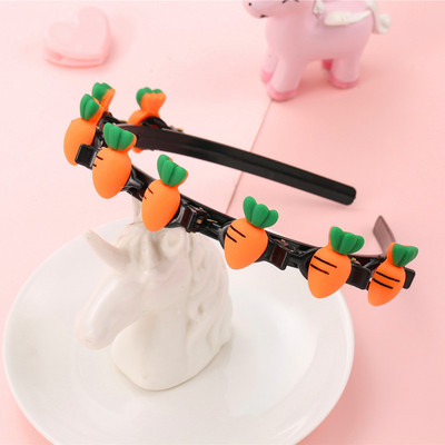 Aranyos rajzfilm haj fejpánt női fonott haj műtárgy többrétegű üreges frufru formázó hajtű gyermek női kiegészítők