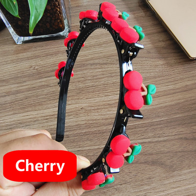 Aranyos rajzfilm haj fejpánt női fonott haj műtárgy többrétegű üreges frufru formázó hajtű gyermek női kiegészítők