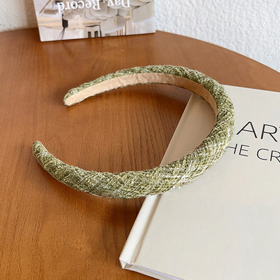Elegantiškos Twist galvos juostos mergaitėms Retro turbanas prancūziškos galvos juostos plačios galvos juostos Moteriškos galvos lankelis Madingi Tiara plaukų aksesuarai