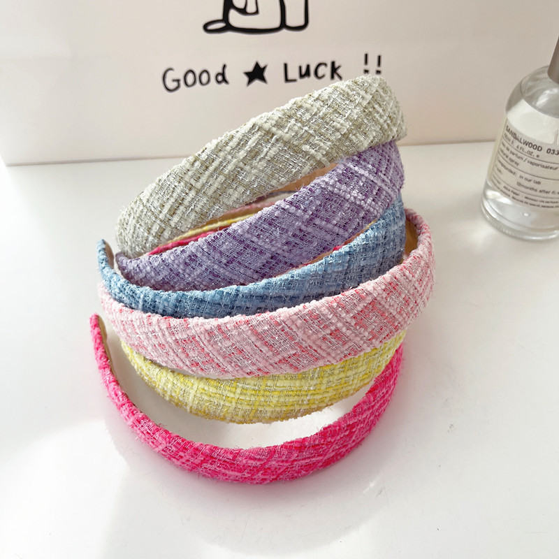 Elegantiškos Twist galvos juostos mergaitėms Retro turbanas prancūziškos galvos juostos plačios galvos juostos Moteriškos galvos lankelis Madingi Tiara plaukų aksesuarai