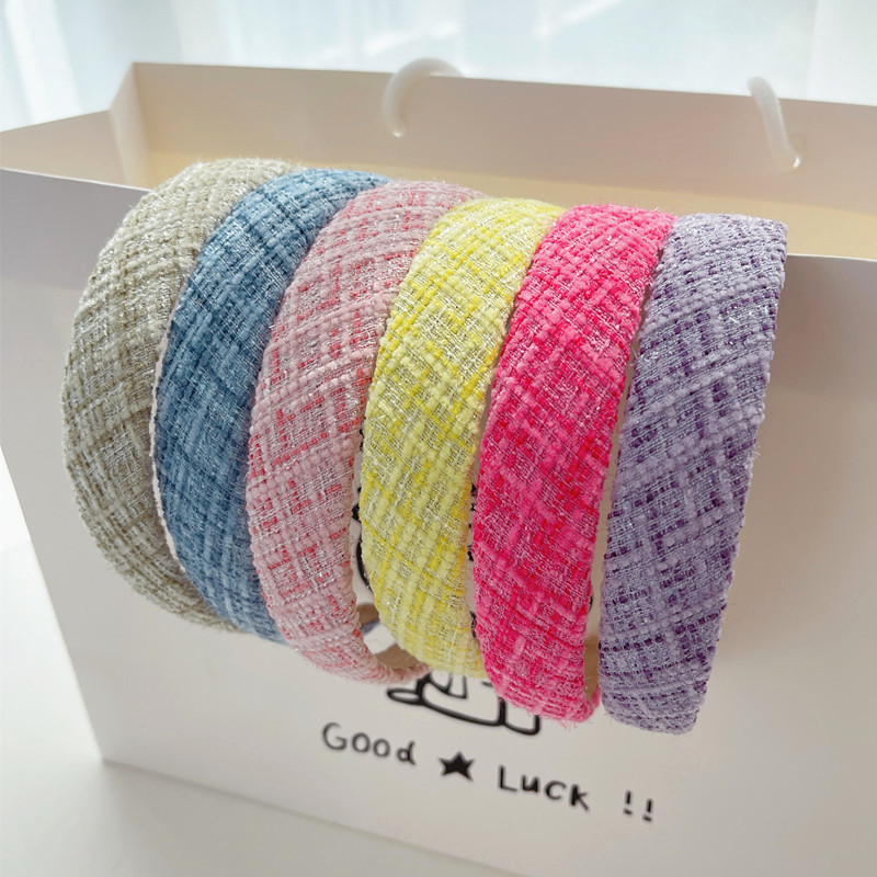 Elegantiškos Twist galvos juostos mergaitėms Retro turbanas prancūziškos galvos juostos plačios galvos juostos Moteriškos galvos lankelis Madingi Tiara plaukų aksesuarai