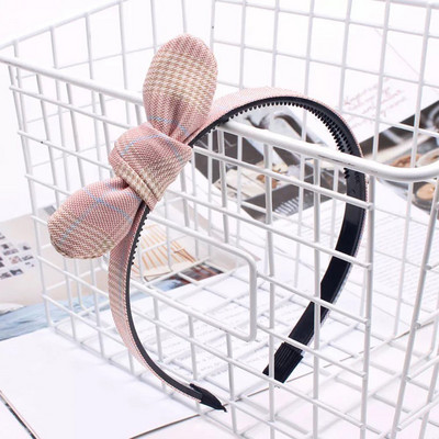 Dječji novi korejski stil s mašnom u križu Obruč za kosu Dječje klasične slatke trake za kosu Dječji modni klasični dodaci za kosu Pokrivala za glavu