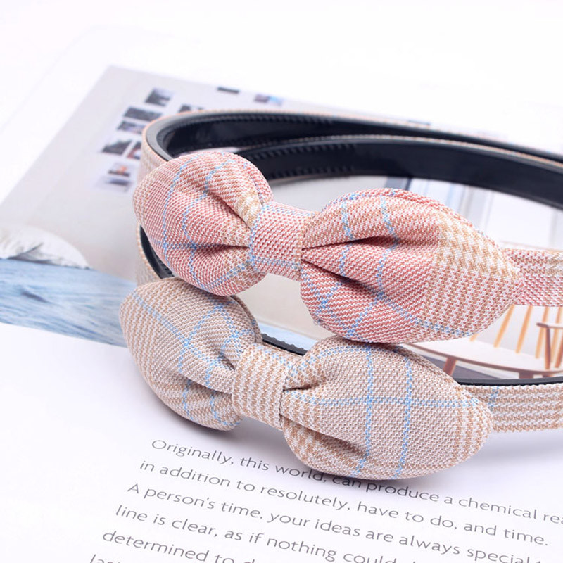 Dječji novi korejski stil s mašnom u križu Obruč za kosu Dječje klasične slatke trake za kosu Dječji modni klasični dodaci za kosu Pokrivala za glavu