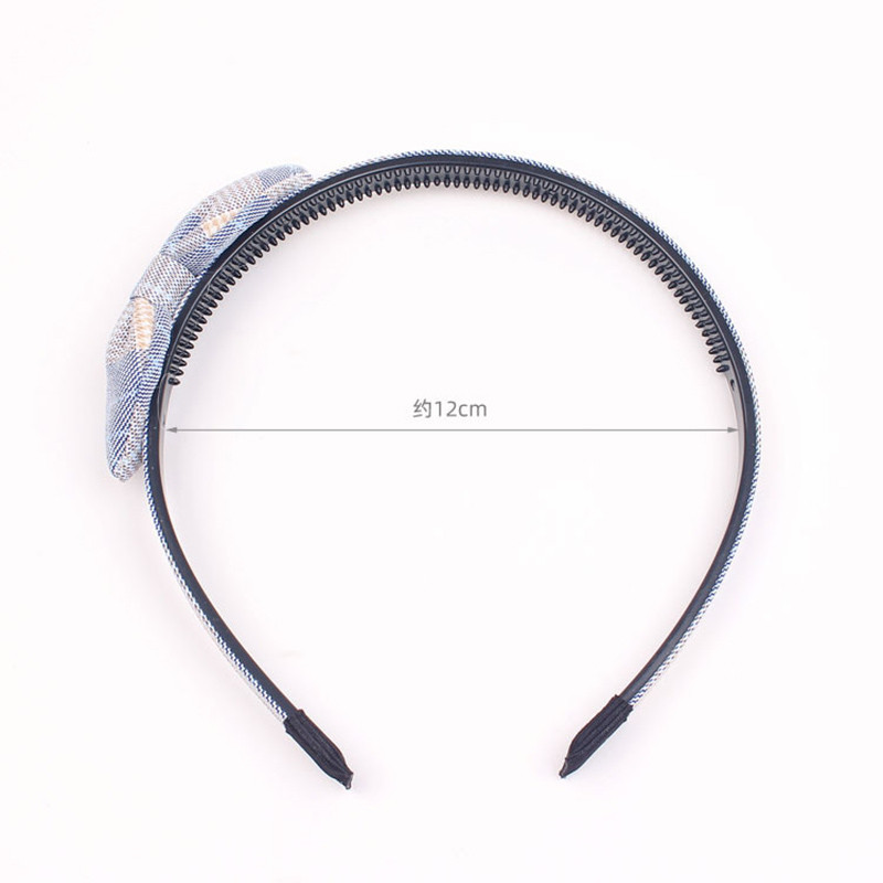 Dječji novi korejski stil s mašnom u križu Obruč za kosu Dječje klasične slatke trake za kosu Dječji modni klasični dodaci za kosu Pokrivala za glavu