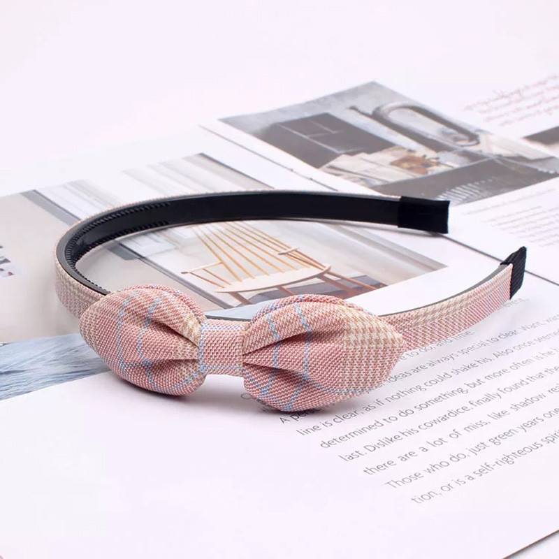 Dječji novi korejski stil s mašnom u križu Obruč za kosu Dječje klasične slatke trake za kosu Dječji modni klasični dodaci za kosu Pokrivala za glavu