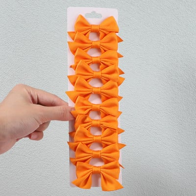 10 db/szett 3 hüvelykes egyszínű nejlon masni hajcsat gyerekeknek lányoknak csípős hajtűk butik barrettes fejfedők hajkiegészítők