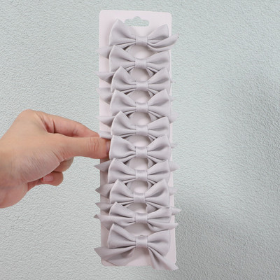 10 db/szett 3 hüvelykes egyszínű nejlon masni hajcsat gyerekeknek lányoknak csípős hajtűk butik barrettes fejfedők hajkiegészítők