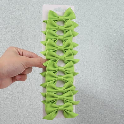 10 db/szett 3 hüvelykes egyszínű nejlon masni hajcsat gyerekeknek lányoknak csípős hajtűk butik barrettes fejfedők hajkiegészítők