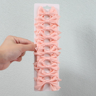 10 db/szett 3 hüvelykes egyszínű nejlon masni hajcsat gyerekeknek lányoknak csípős hajtűk butik barrettes fejfedők hajkiegészítők