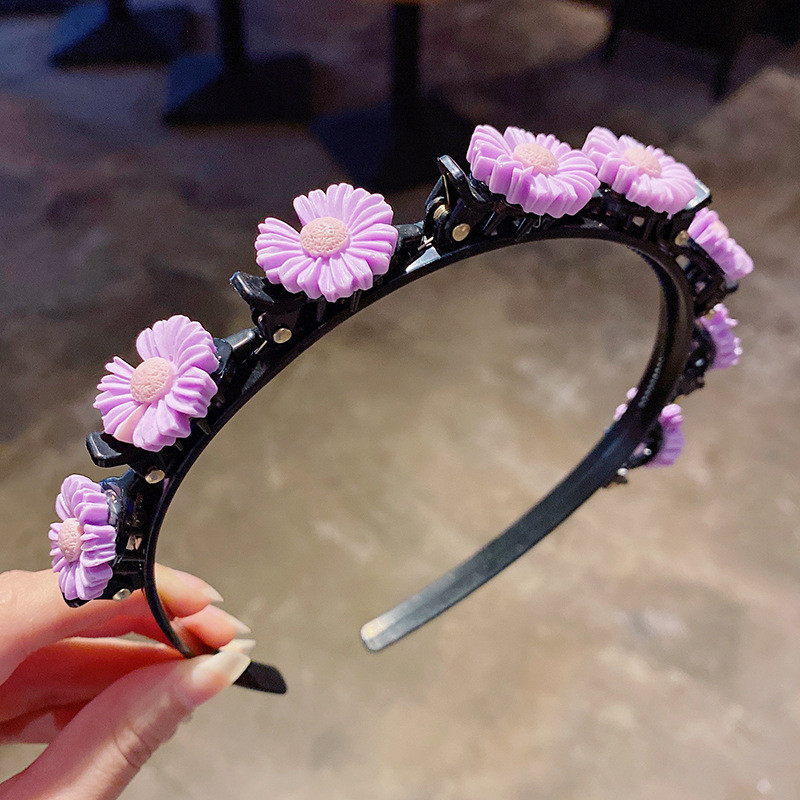 Új Cartoon Hajgumik lányok Fejpánt fonott hajcsat Fejpánt Hajkarika Aranyos hajtűs hajkiegészítők lányoknak