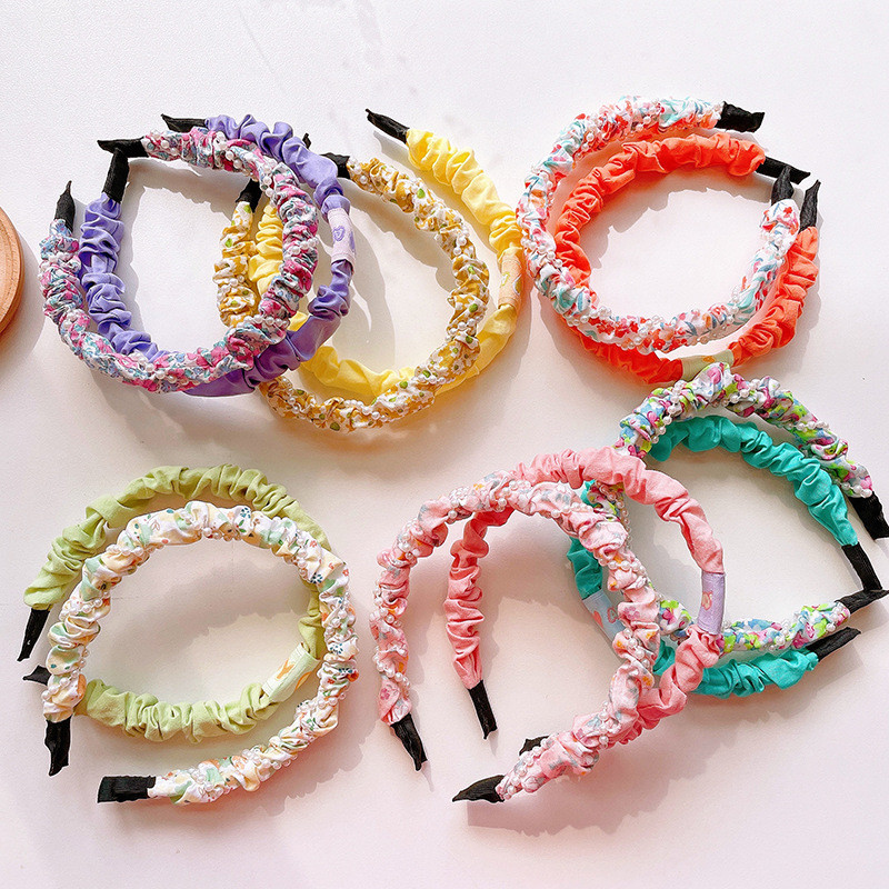 2kom dječja traka za kosu Djevojčica Kid Ženska traka za glavu Obruč za kosu Slatki modni dodaci za kosu Pokrivala