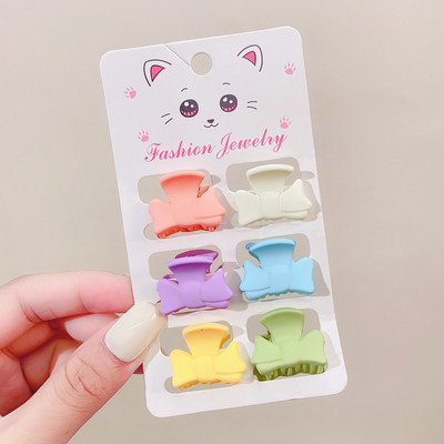 Noi femei Candy Acrilic Agrafă cu gheare mică Cochie de cap Mini agrafe de păr colorate pentru fete Agrafă pentru gheare pentru copii Accesorii de păr