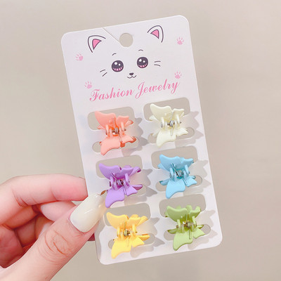 Noi femei Candy Acrilic Agrafă cu gheare mică Cochie de cap Mini agrafe de păr colorate pentru fete Agrafă pentru gheare pentru copii Accesorii de păr