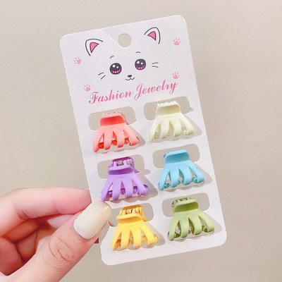 Noi femei Candy Acrilic Agrafă cu gheare mică Cochie de cap Mini agrafe de păr colorate pentru fete Agrafă pentru gheare pentru copii Accesorii de păr