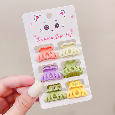 Noi femei Candy Acrilic Agrafă cu gheare mică Cochie de cap Mini agrafe de păr colorate pentru fete Agrafă pentru gheare pentru copii Accesorii de păr