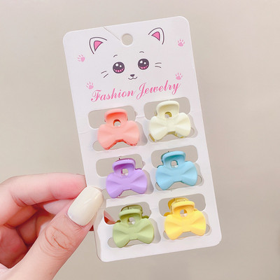 Noi femei Candy Acrilic Agrafă cu gheare mică Cochie de cap Mini agrafe de păr colorate pentru fete Agrafă pentru gheare pentru copii Accesorii de păr