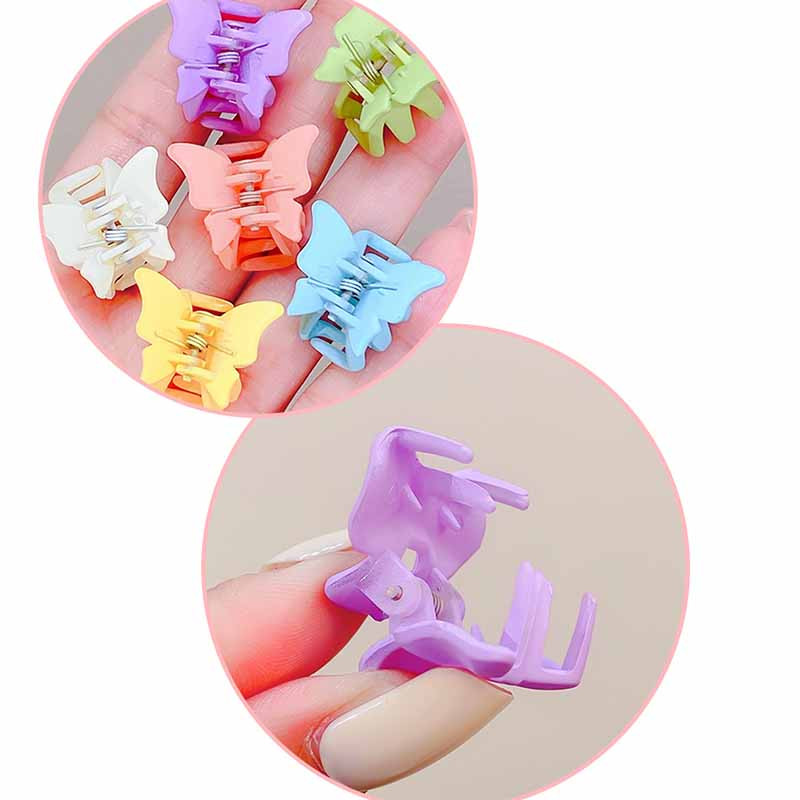 Noi femei Candy Acrilic Agrafă cu gheare mică Cochie de cap Mini agrafe de păr colorate pentru fete Agrafă pentru gheare pentru copii Accesorii de păr