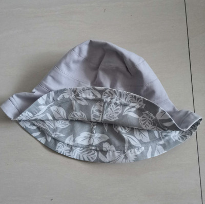 Korejska verzija modnog šešira sa kremom za sunčanje i UV zaštitom Ženska platnena tkanina s velikim obodom Dvostrana sklopiva kapa za sunčanje