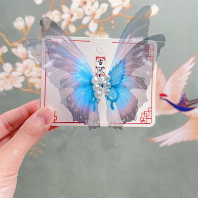 1 DB új mozgó álomszerű pillangó baba hajtűk aranyos lányok hajcsatjai gyerek fejfedők gyerek haj kiegészítők