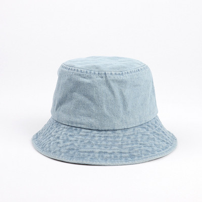 Pălărie pliabilă nouă de pescar, pălărie cu găleată din denim spălat, unisex, șapci Bob, Hip Hop Gorros, pentru bărbați, Panama Fisherman