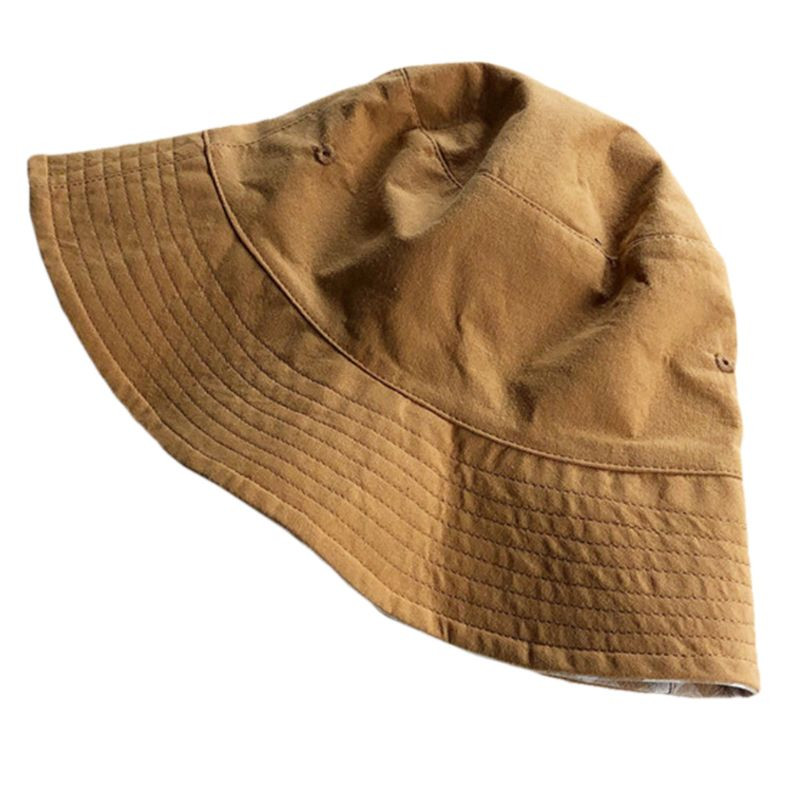 2XPC Ljetni šešir za japanske djevojke s kariranim uzorcima i otisnutim suncima