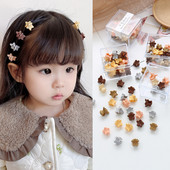 10 buc/cutie Copii Fete Agrafe pentru gheare de păr Mini Agrafe pentru falci din plastic Barrette Accesorii pentru păr la modă pentru copii