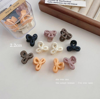 10 buc/cutie Copii Fete Agrafe pentru gheare de păr Mini Agrafe pentru falci din plastic Barrette Accesorii pentru păr la modă pentru copii