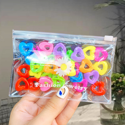 30 vnt./pak. Naujas mielas mišrios spalvos drugelis mini plaukų segtukai plaukų papuošalai plaukų nagai vaikų madingi plaukų aksesuarai