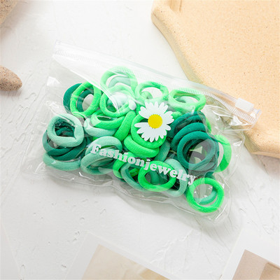 Εκπτώσεις Ελαστικές κορδέλες μαλλιών χρώματος καραμέλας για κορίτσια Baby Cute Hair Tie Παιδικά μαλλιά Scrunchie Μόδα σχοινί μαλλιών Αξεσουάρ μαλλιών