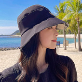 Modni šeširi za sunčanje Ženske pamučne ljetne ribarske kape Tinejdžerski šešir za sportski ribolov na otvorenom Panama šešir