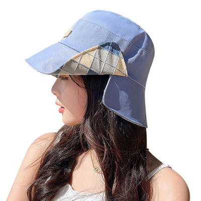 Modni šeširi za sunčanje Ženske pamučne ljetne ribarske kape Tinejdžerski šešir za sportski ribolov na otvorenom Panama šešir