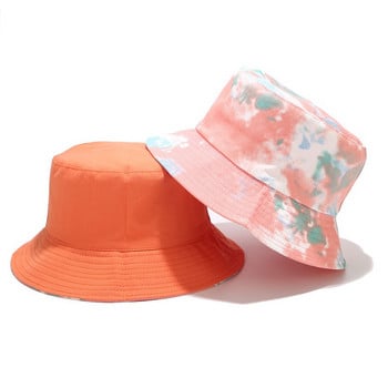 Νέο Tie-dye Fisherman Hat Ανδρικά Γυναικεία Μόδα Λεκάνης διπλής όψης Καπέλο για ξαπλώστρες για άνοιξη και καλοκαίρι