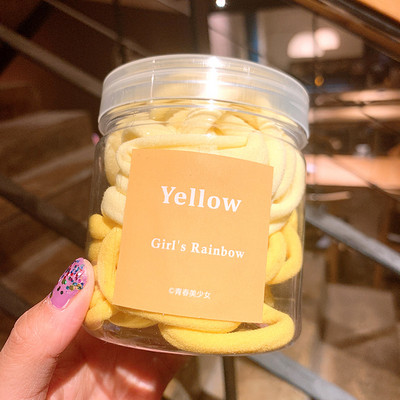 30/50 kom. Elastične trake za kosu Vezica za konjski rep Šarene gumice za kosu Elastique Femme Dodaci za kosu za djevojčice 머리끈