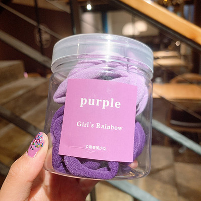 30/50 kom. Elastične trake za kosu Vezica za konjski rep Šarene gumice za kosu Elastique Femme Dodaci za kosu za djevojčice 머리끈