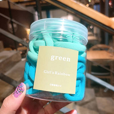 30/50 kom. Elastične trake za kosu Vezica za konjski rep Šarene gumice za kosu Elastique Femme Dodaci za kosu za djevojčice 머리끈