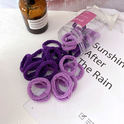 30/50 kom. Elastične trake za kosu Vezica za konjski rep Šarene gumice za kosu Elastique Femme Dodaci za kosu za djevojčice 머리끈