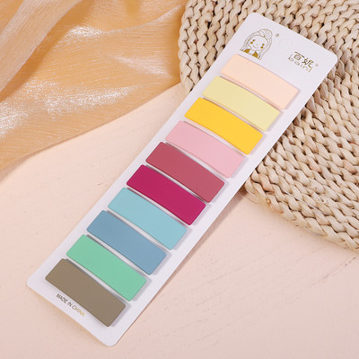 10 bucăți/set Candy Color Snap BB Agraf de păr Breton simplu Toaletă Femei Fată Accesorii pentru păr Agrafă de păr mată Grip pentru păr