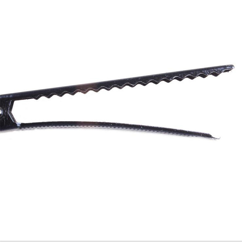 50 vnt. / part. Korėjietiško stiliaus moteriškų plaukų aksesuarai rankų darbo „pasidaryk pats“ plaukų segtukas, paprastas juodas ančiuko plaukų segtukas „Barrette“ plaukų segtukas