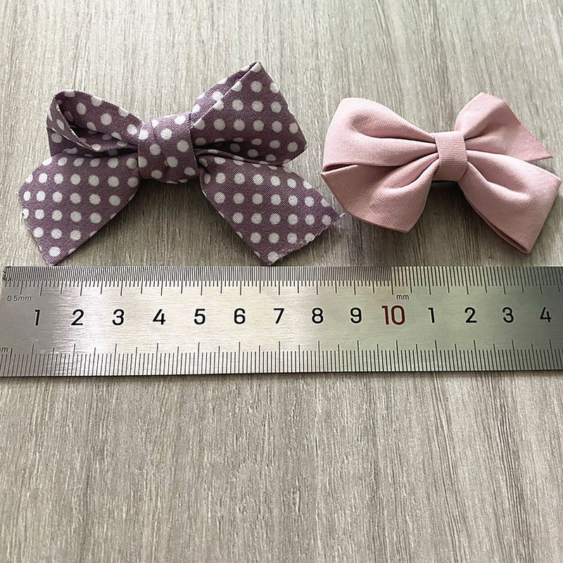 4 bucăți/set 2021 noi agrafe de păr drăguțe pentru fete mici, fundite de păr cu puncte, agrafe pentru copii, agrafe de păr metalice pentru copii, accesorii kawaii