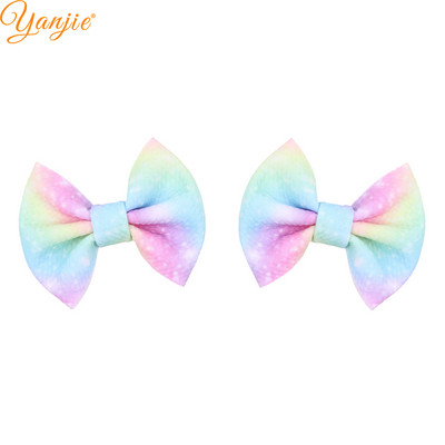 YANJIE O pereche 2021, imprimat la modă, țesătură cu glonț, stil de păr, pentru fete, 2021, accesorii pentru păr, bricolaj, agrafă de păr