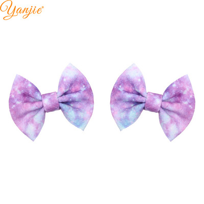 YANJIE O pereche 2021, imprimat la modă, țesătură cu glonț, stil de păr, pentru fete, 2021, accesorii pentru păr, bricolaj, agrafă de păr