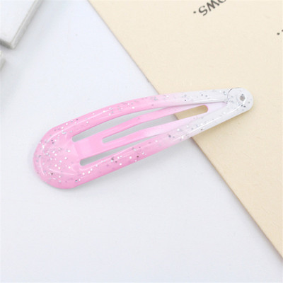 20 vnt./pora Plaukų aksesuarai Milteliai Varvantys plaukų segtukai Gradiento spalva Barrette Korėjos plaukų segtukai Dažai Galvos apdangalai Plaukų segtukai mergaitėms