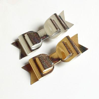 Slatki dječji dodatak za kosu 2 kom/kartica zakolka dlâ vol Prekrasna mašna PU kožne kopče za kosu za žene Slatke ukosnice za djevojke