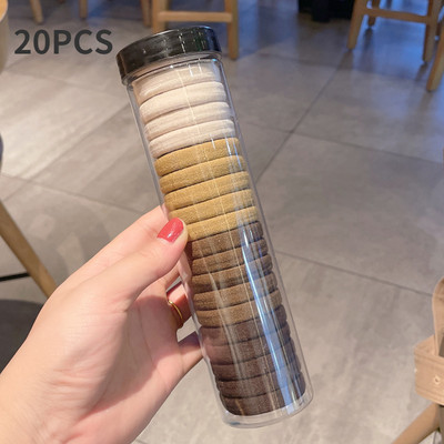 300 kom/kutiji Gumice za kosu u boji slatkiša Gumice za djevojčice Gumice za kosu Traka za kosu Držač za konjski rep Škrunci Prsteni za kosu Dodaci